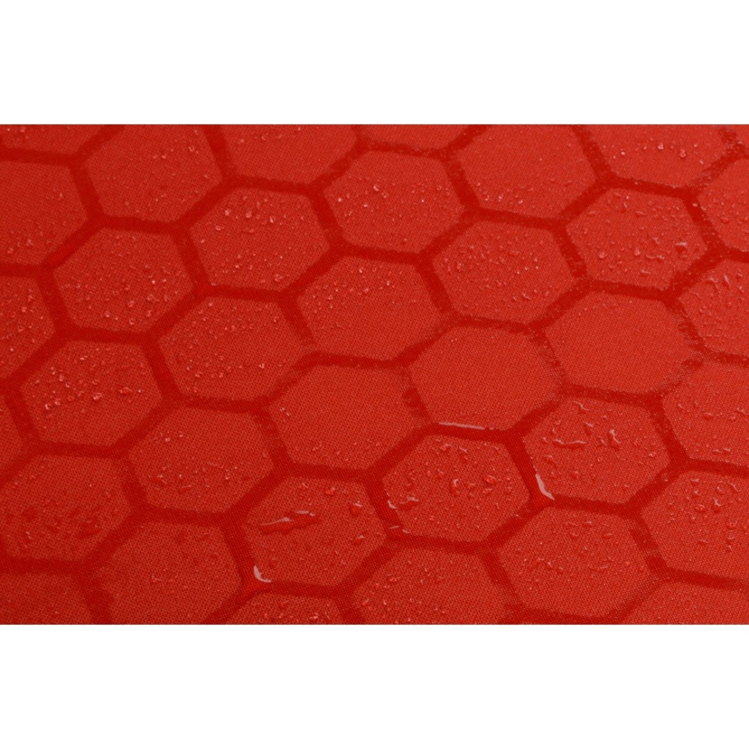 Зонт-трость полуавтомат Wetty с проявляющимся рисунком, красный