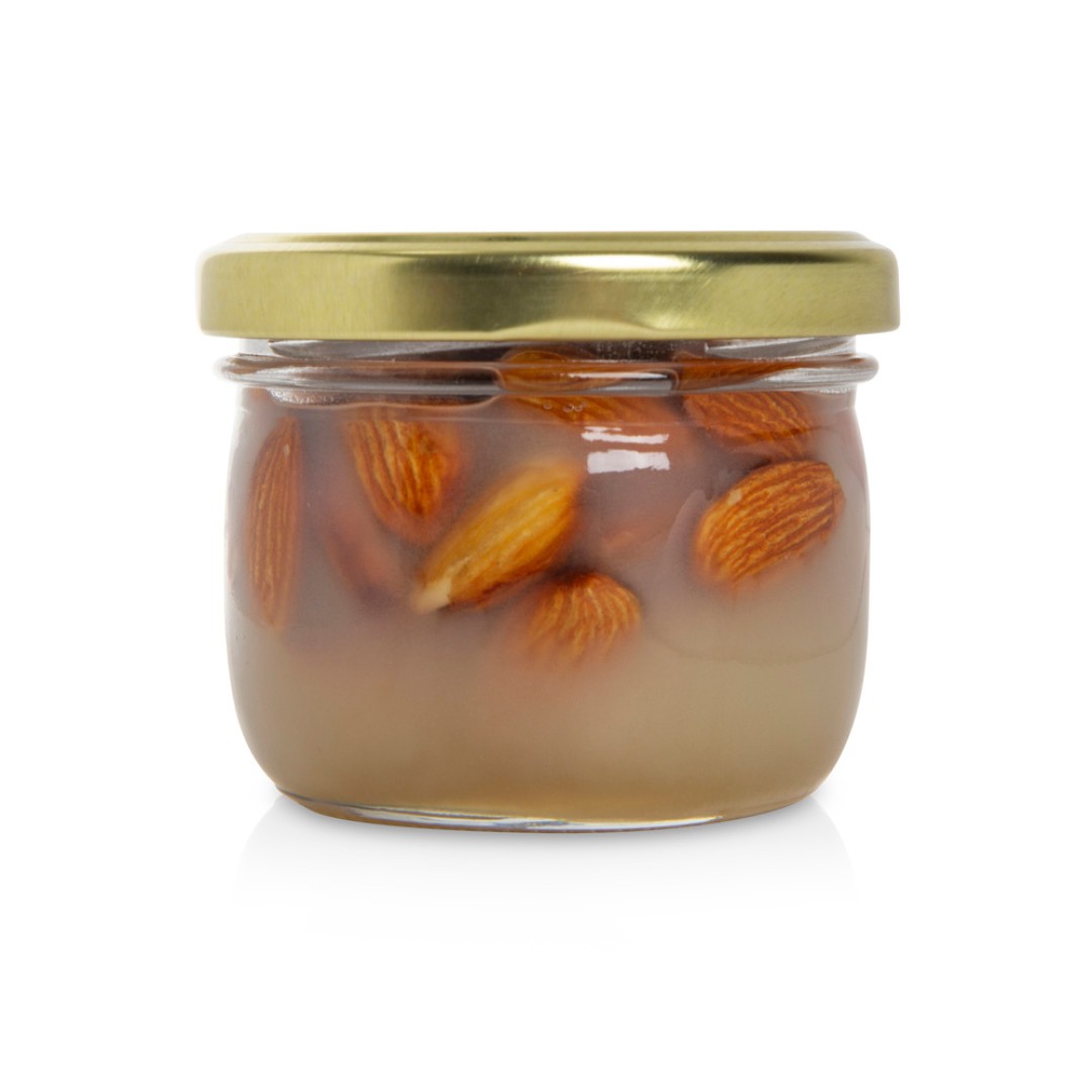 Сувенирный набор "Мед с миндалем" 120 гр