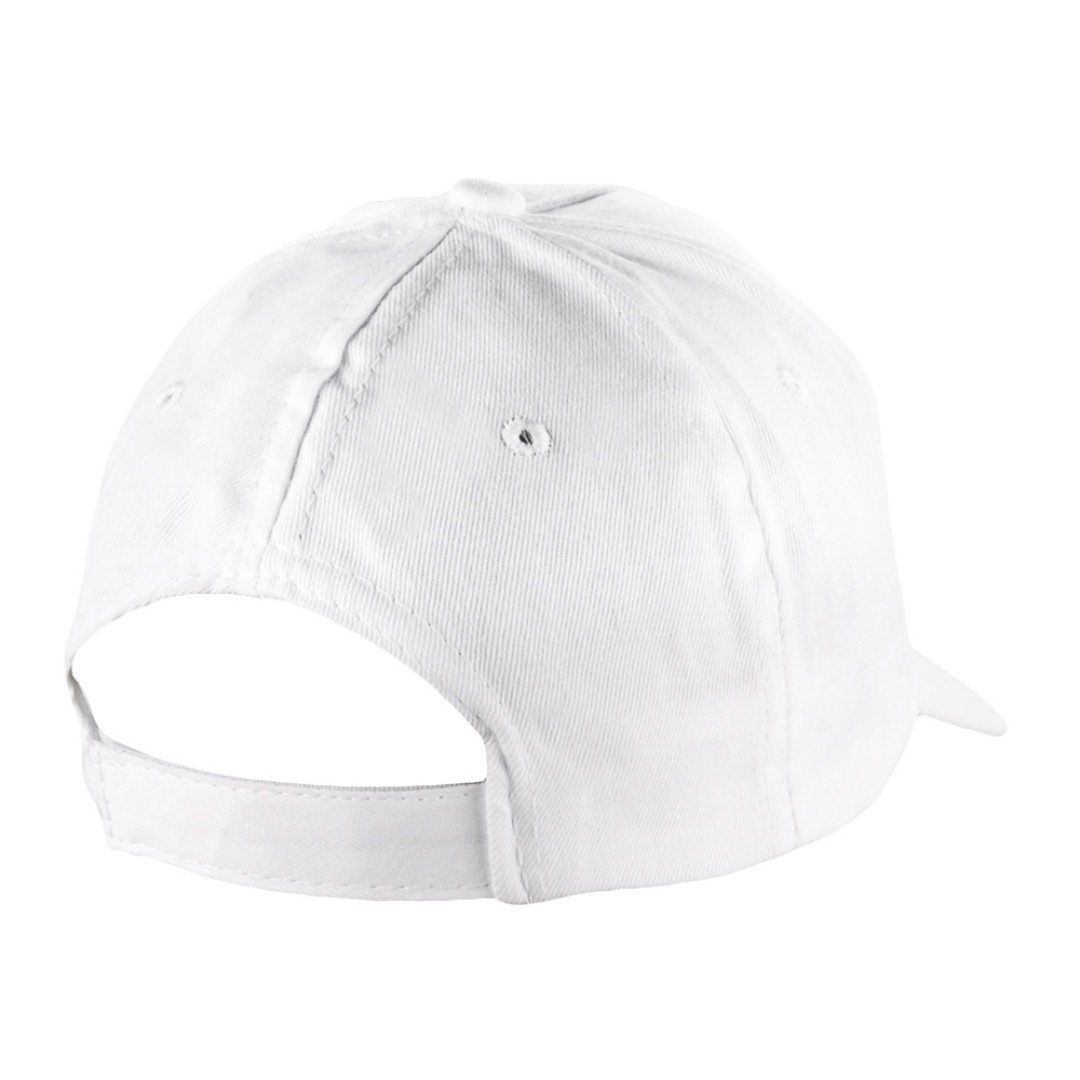 Бейсболка "Memphis" детская 165 гр, белый