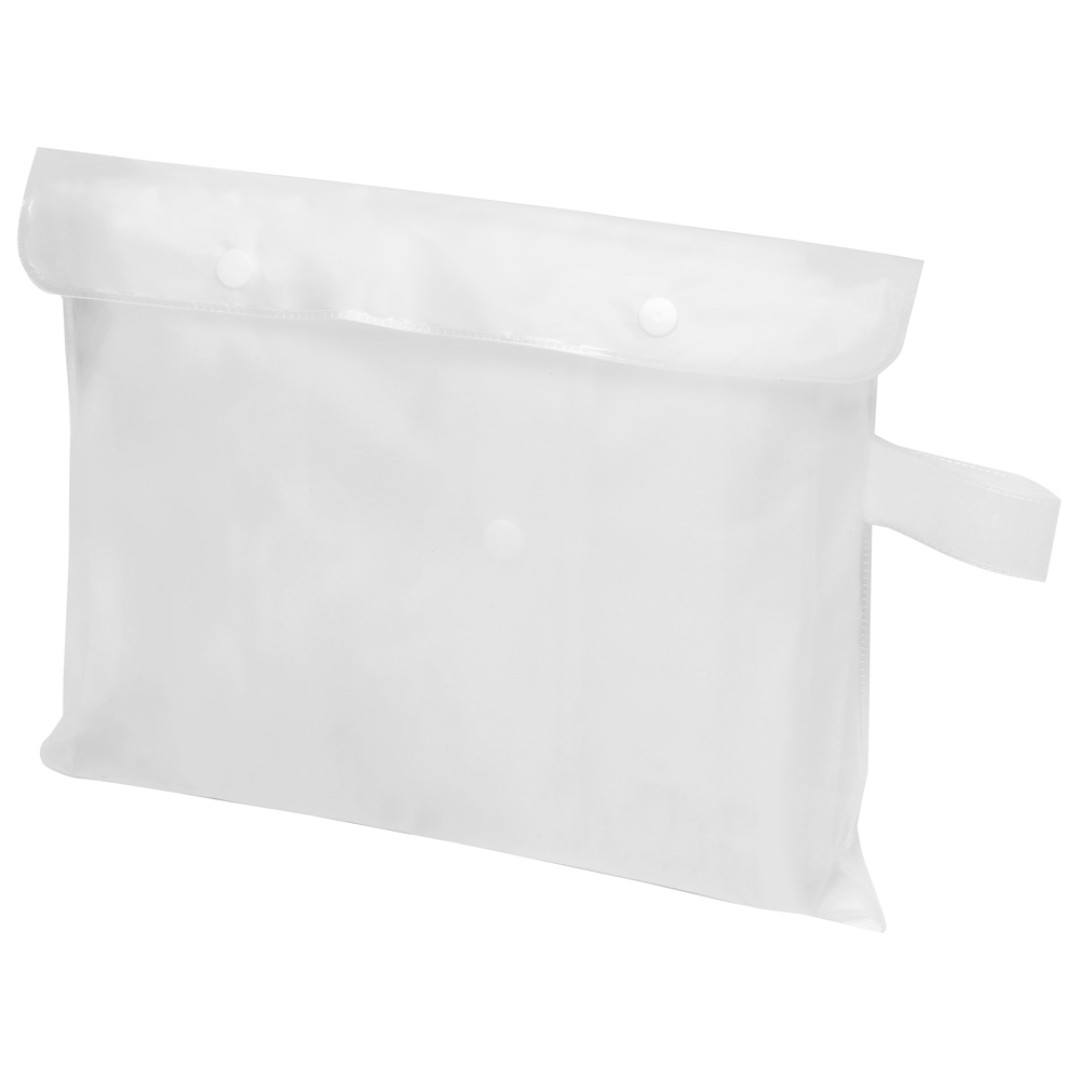 Дождевик «Hawaii pro» c чехлом унисекс, белый