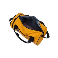 Сумка спортивная TORBER MOBI, желтая, полиэстер 900D с PU покрытием, 45 х 25 х 25 см