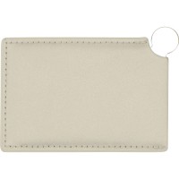 Зеркало в чехле "Style", серебристый/бежевый