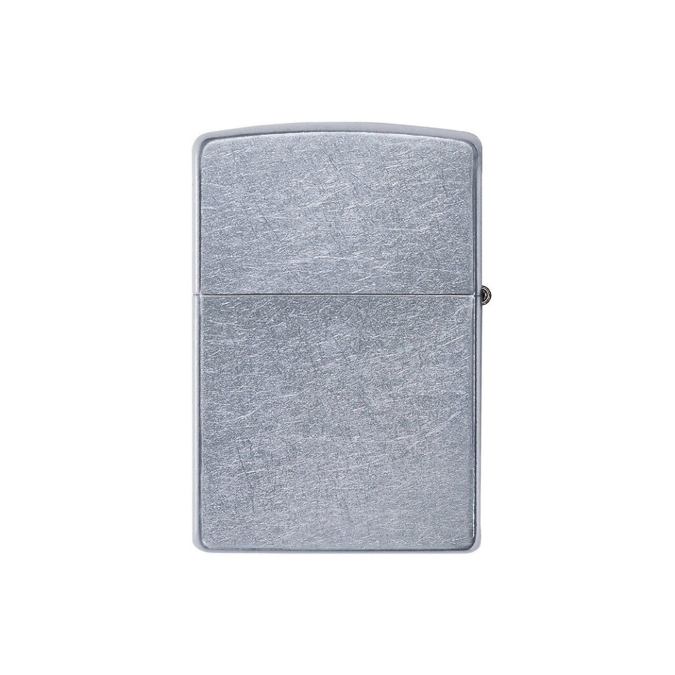 Зажигалка ZIPPO Classic с покрытием Street Chrome™, латунь/сталь, серебристая, матовая, 38x13x57 мм