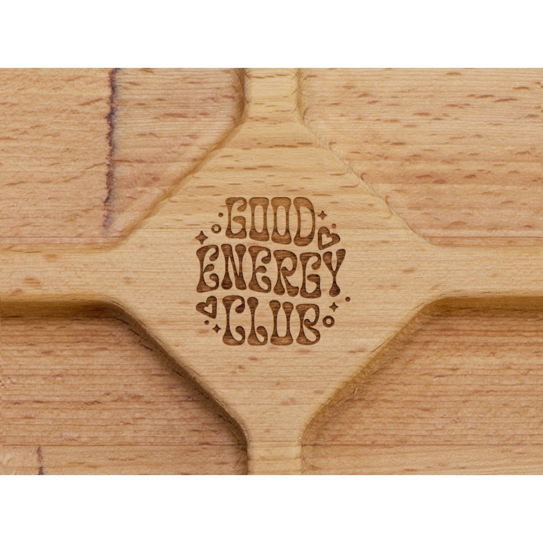 Менажница квадратная "Snacks" (гравировка)