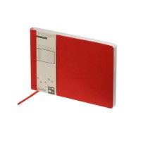 Скетчбук "Sketch & Art" в мягком переплете 250х179 мм, 48 л. белой бумаги 200 гр., красный