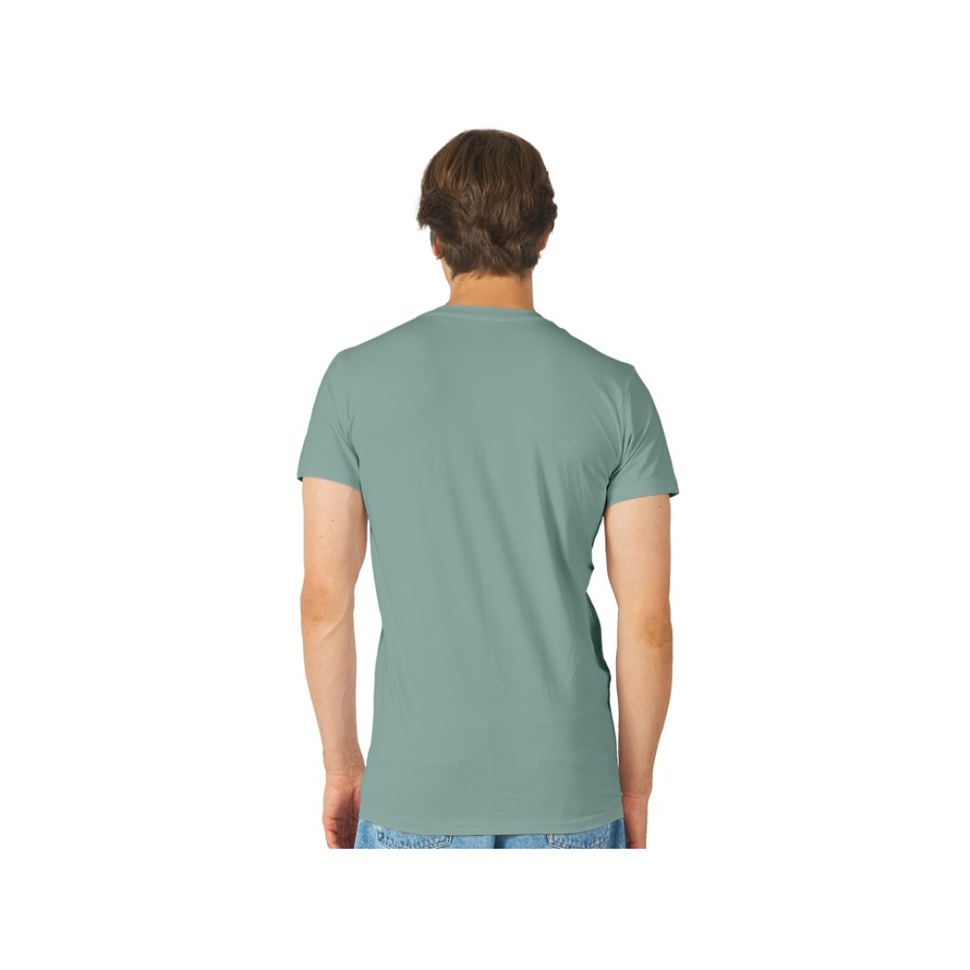 Футболка HD Fit короткий рукав с эластаном, припылено-бирюзовый