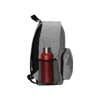 Рюкзак из переработанного пластика «Extend» 2-в-1 с поясной сумкой, серый