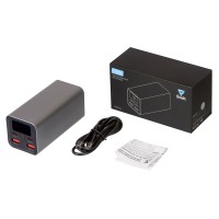 Внешний аккумулятор для ноутбуков «Main» 65 Вт, 20000 mAh, серый