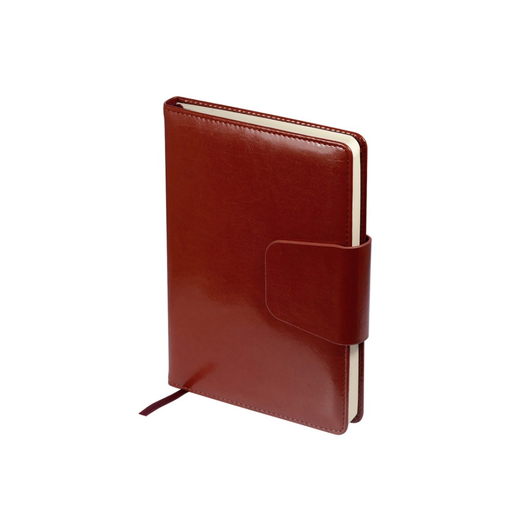 Ежедневник А5 недатированный «Prestige», коричневый