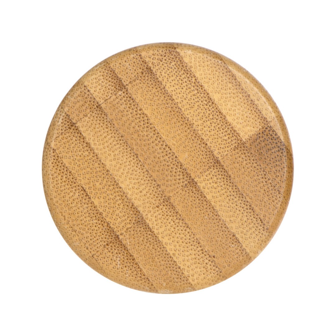 Бутылка из переработанного пластика "Kato Bamboo" с бамбуковой крышкой, 500 мл