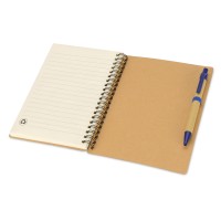 Блокнот "Priestly" с ручкой, синий