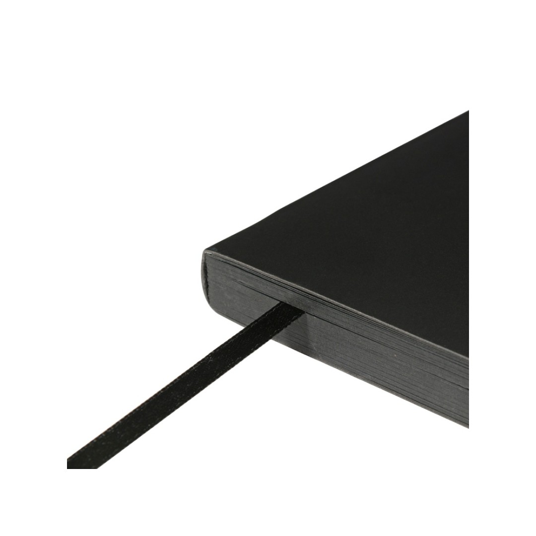 Скетчбук "Sketch & Art" в мягком переплете 140х210 мм, 100 л. черной бумаги 100 гр., черный