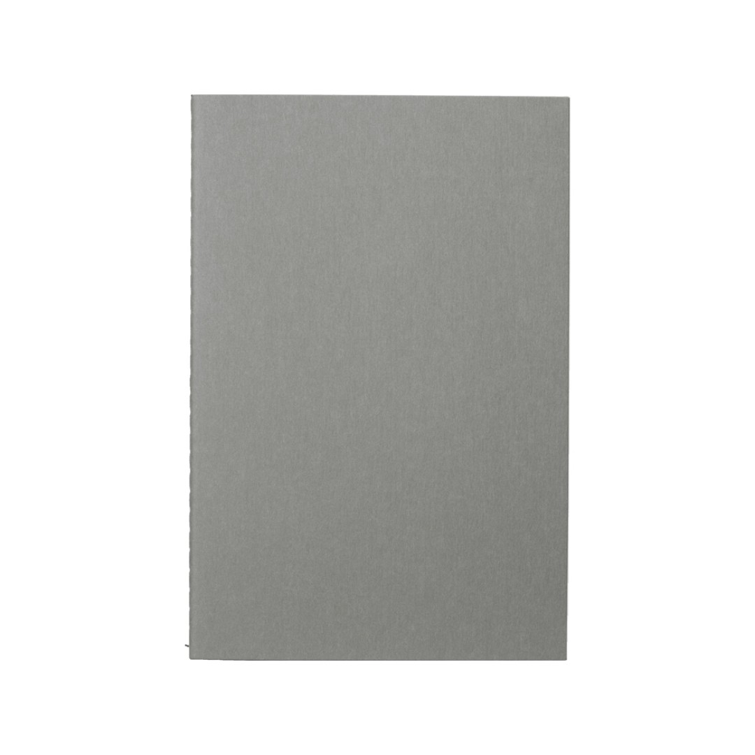 Блокнот "Monet", гибкая обложка A5 из моющегося крафта, 32 листа, серый