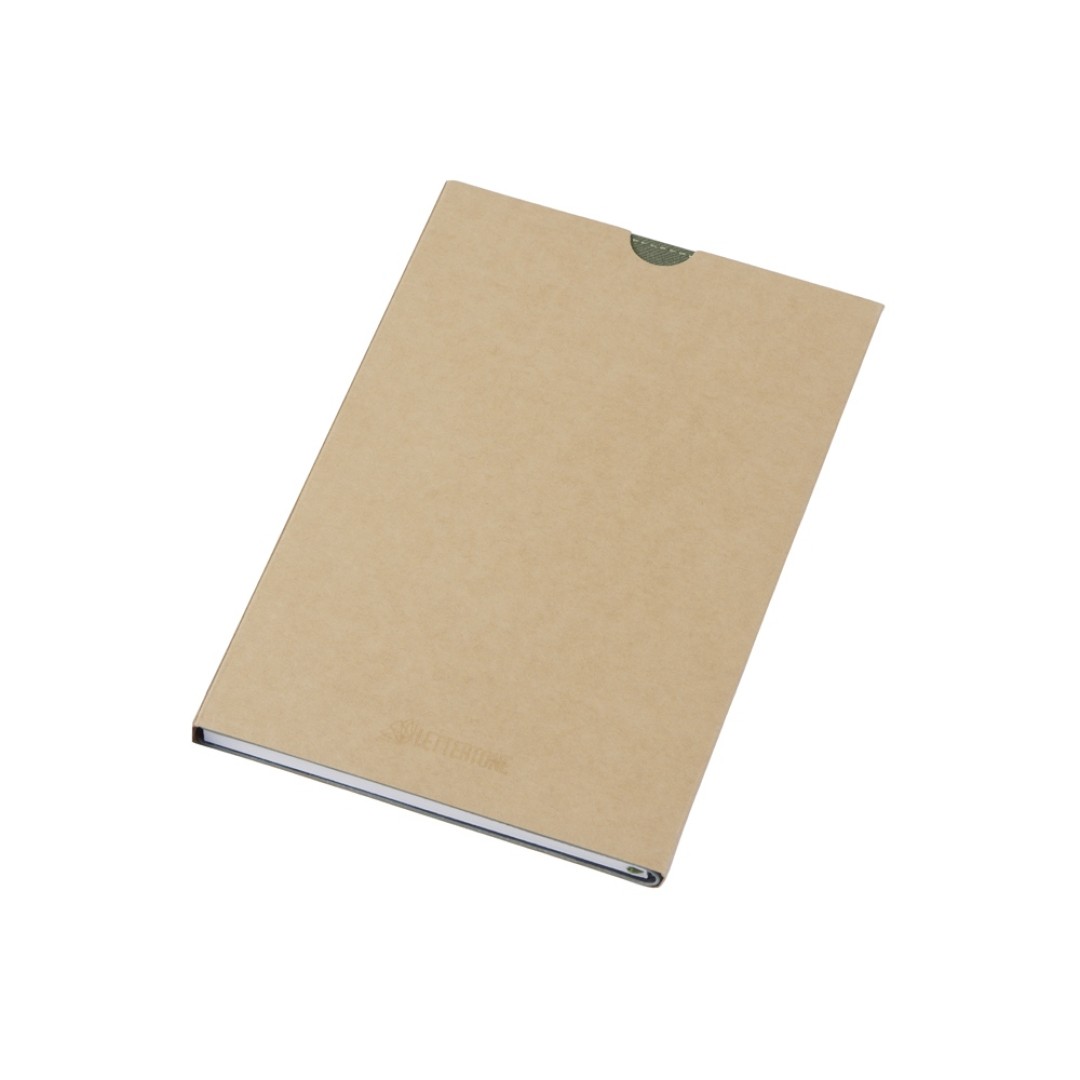 Блокнот А5 "Bradbury", гибкая обложка, 80 листов 80 гр/м2 FSC бумага, оливковый