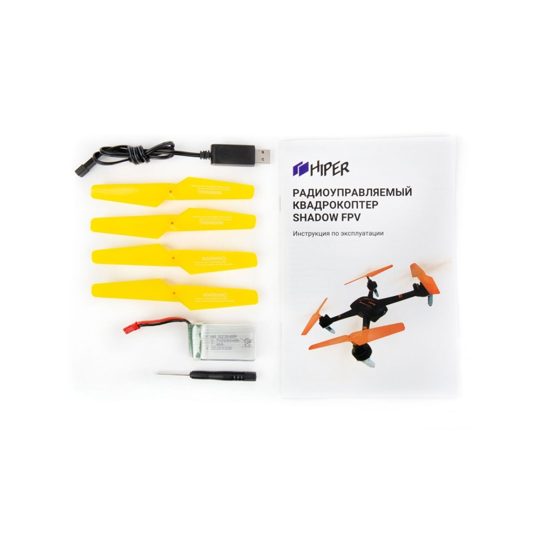 Радиоуправляемый квадрокоптер HIPER "SHADOW FPV"