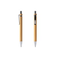 Ручка шариковая DAVOS из бамбука, бежевый