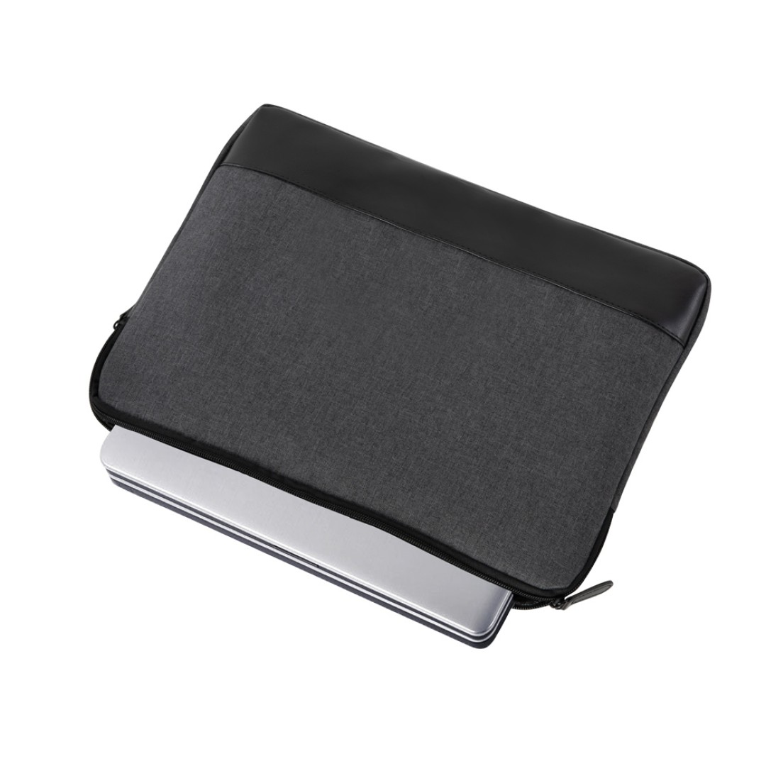 Чехол Fabrizio для ноутбука 15.6", серый/черный