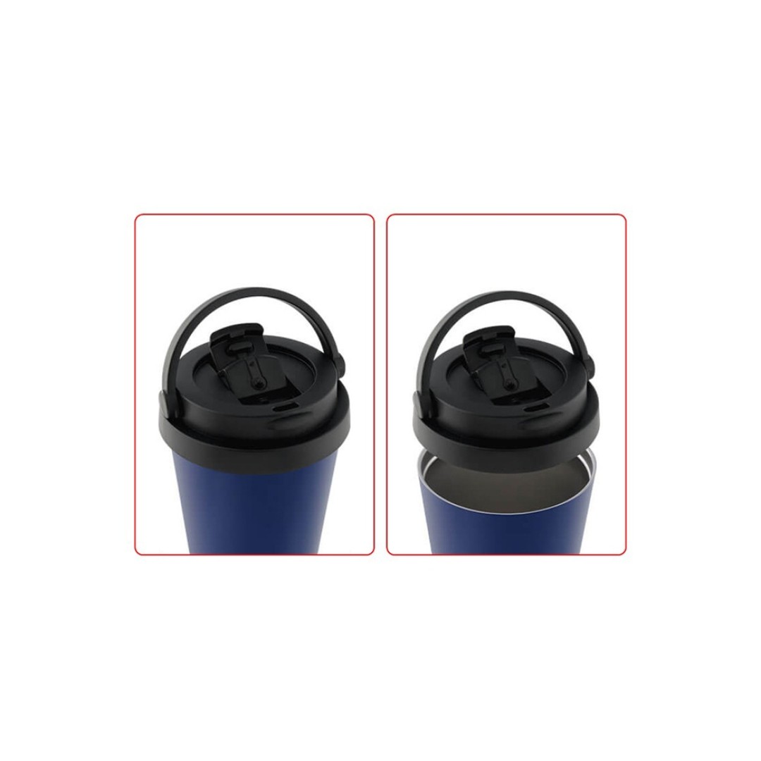 Термокружка из нерж. стали тм THERMOcafe TCCM-500KA (DBL) 0,5L