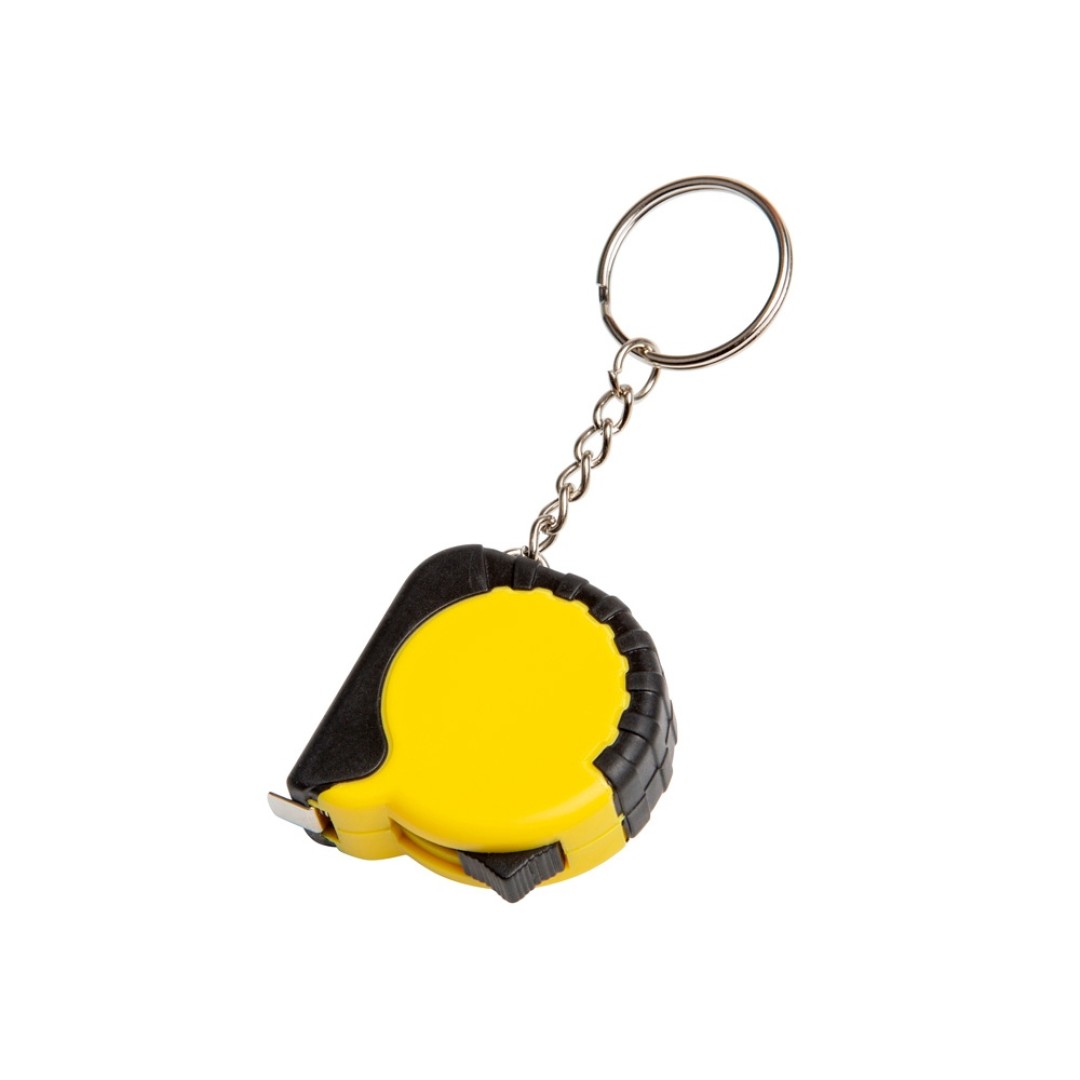 Рулетка-брелок "Habana" 1 м, желтый