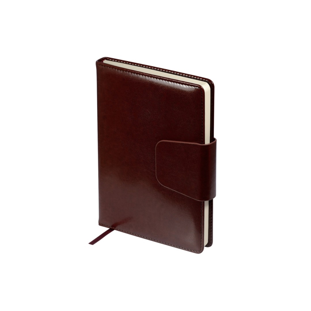 Ежедневник А5 недатированный «Prestige», темно-коричневый