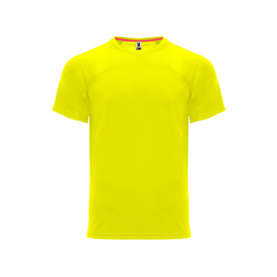 Футболка "Monaco" унисекс, неоновый желтый
