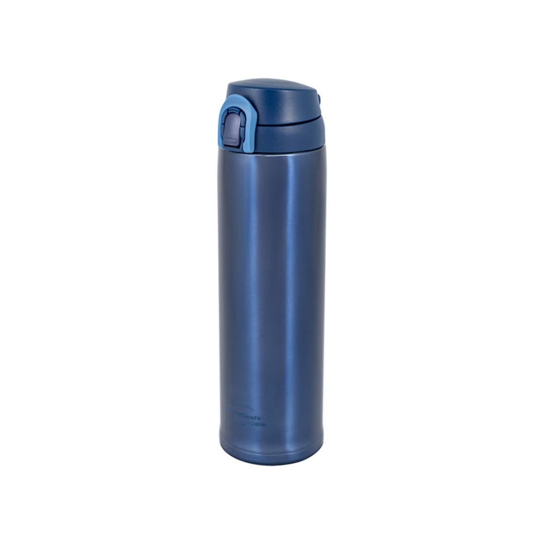 Термос из нерж. стали тм ThermoCafe ТС-600T (Blue), 0.6L, синий