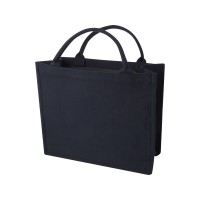 Page эко-сумка для книг из переработанного материала Aware™ плотностью 500 г/м2 - Нейви