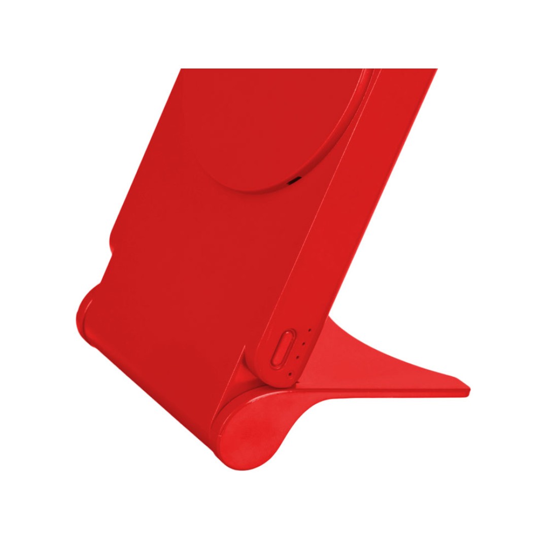 Внешний магнитный аккумулятор "MagnIQ", красный, 5000 mAh