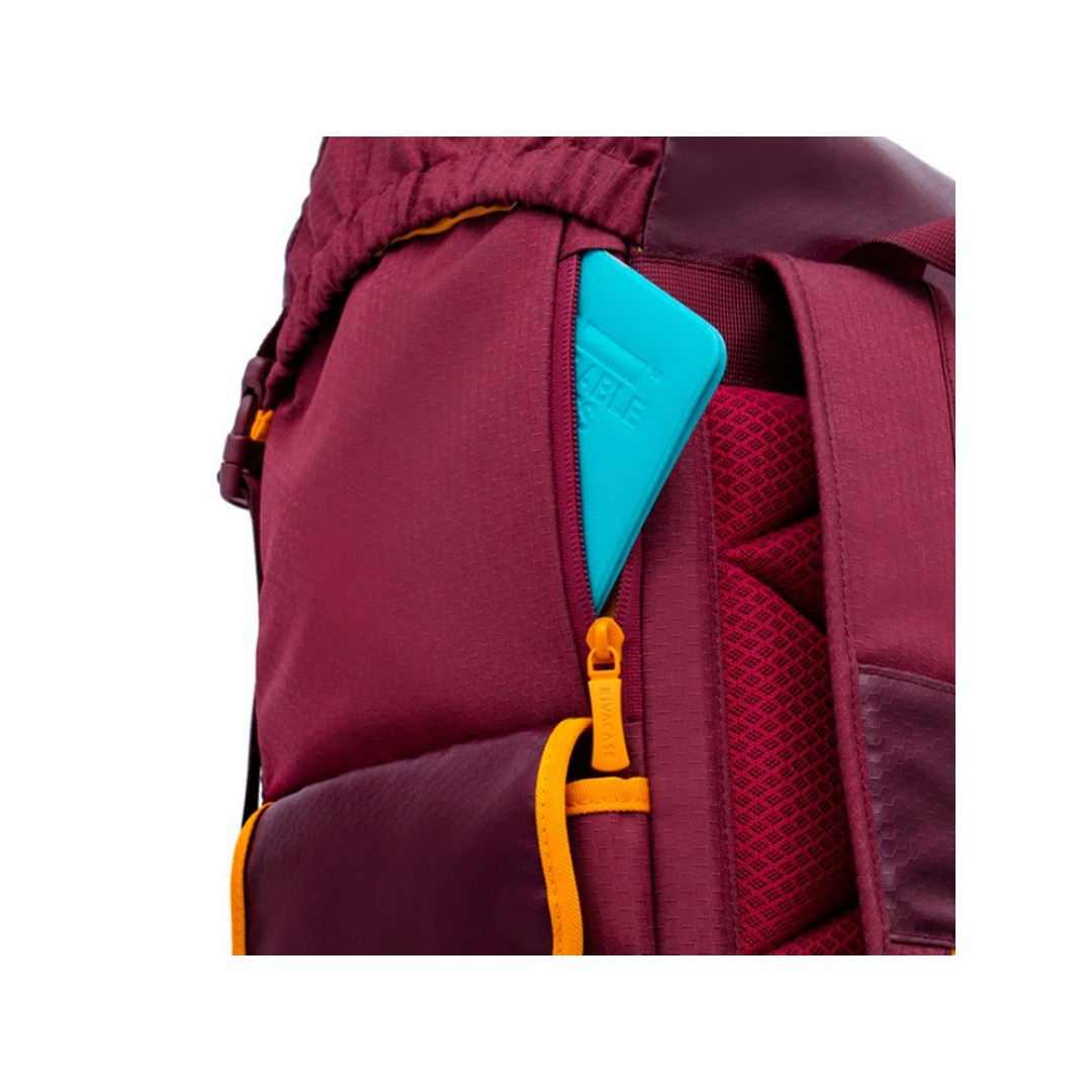 RIVACASE 5361 burgundy red рюкзак для ноутбука 17.3", 30л / 4