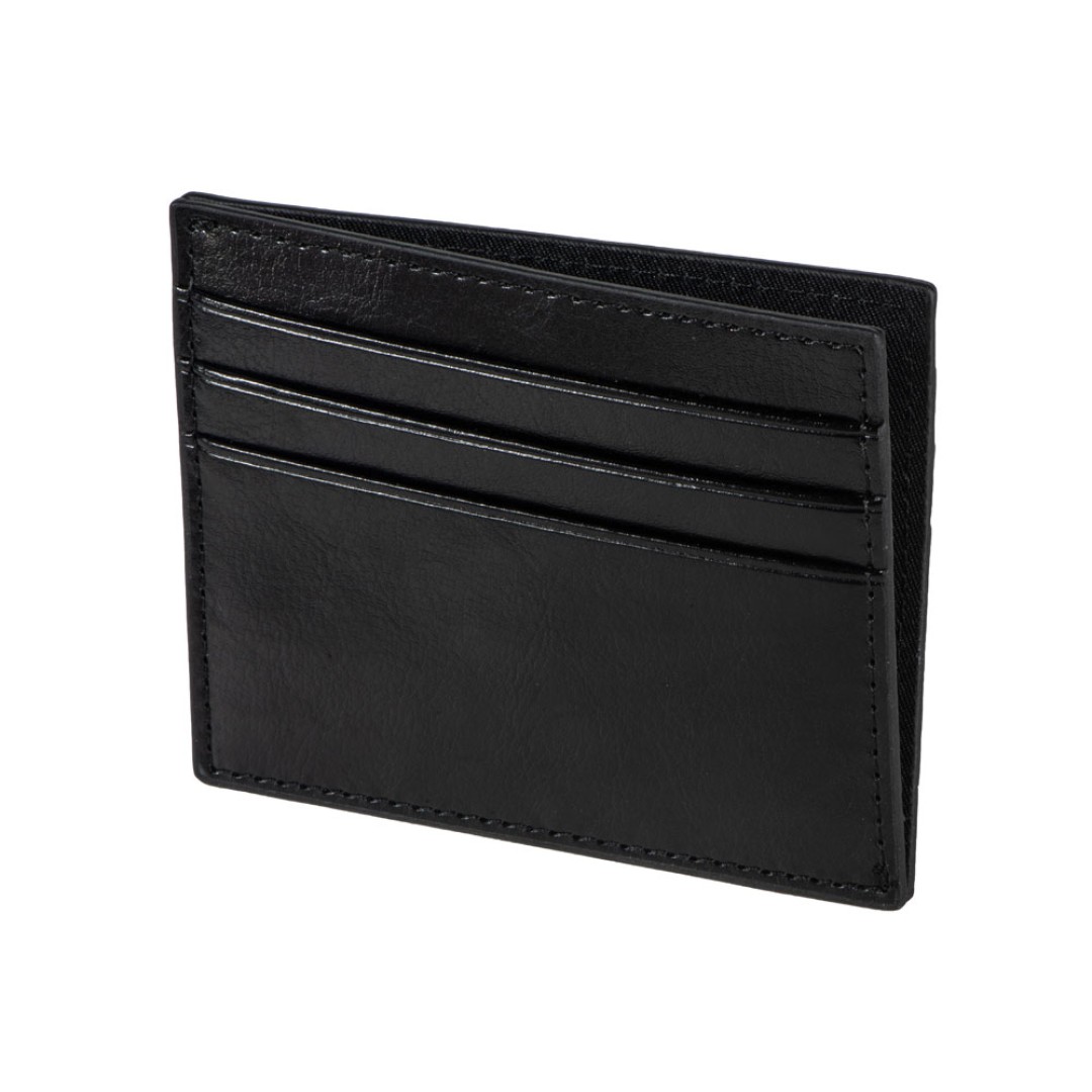 Картхолдер для 6 пластиковых карт с RFID-защитой "Fabrizio", черный