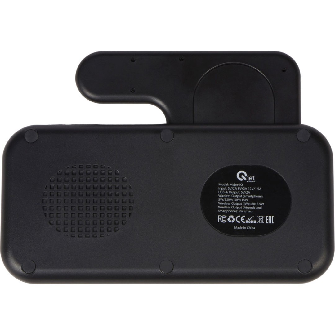 Беспроводная зарядная станция 3-в-1 «MajestIQ», 15 Вт (Р)