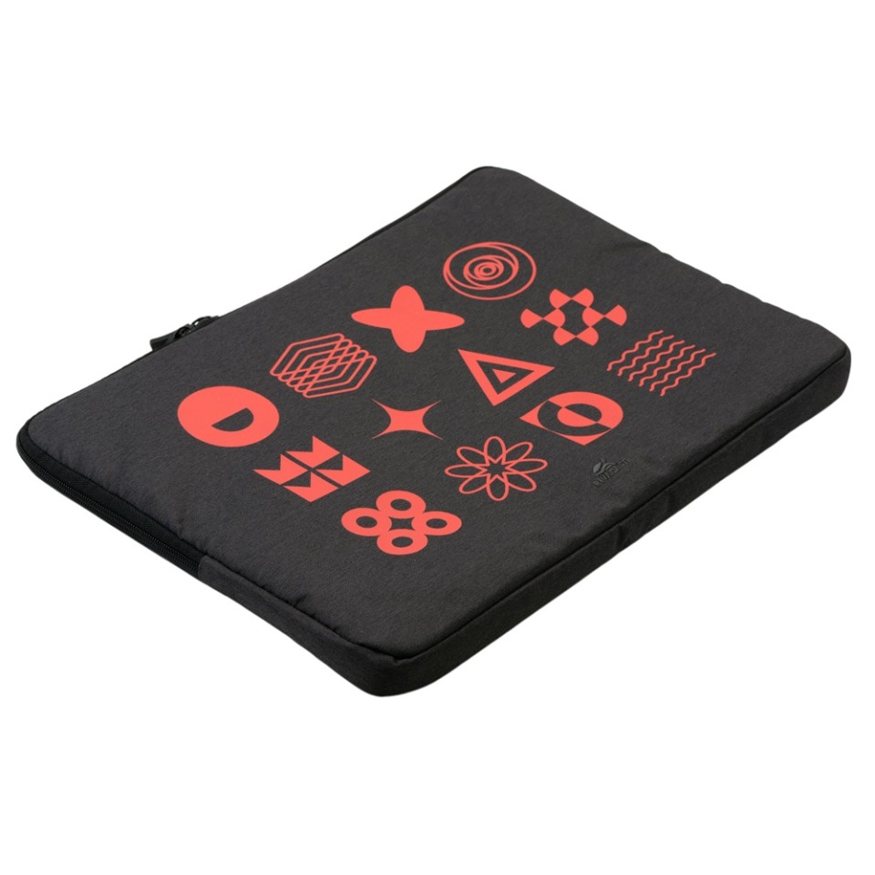 RIVACASE 7705 black ECO чехол для ноутбука 15.6" / 12 (термотрансфер)