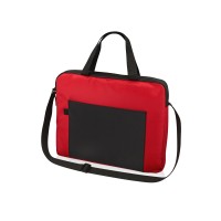 Конференц сумка для документов "Congress", красный/черный