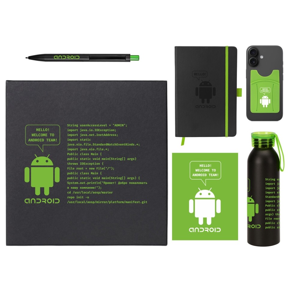 Welcome pack "Business suite", зеленое яблоко
