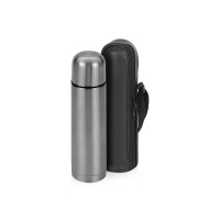 Термос «Ямал» с чехлом, 500мл, серебристый