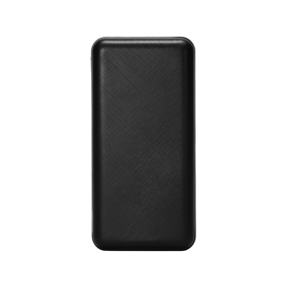 Портативное зарядное устройство "Elec", 20000 mAh, черный
