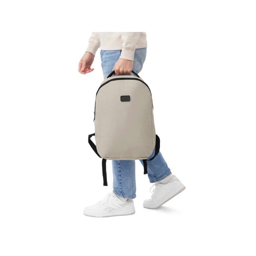 Рюкзак Sofit для ноутбука из экокожи, оливковый