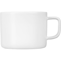 Чайная пара "Bristol": блюдце прямоугольное, чашка, коробка, белый