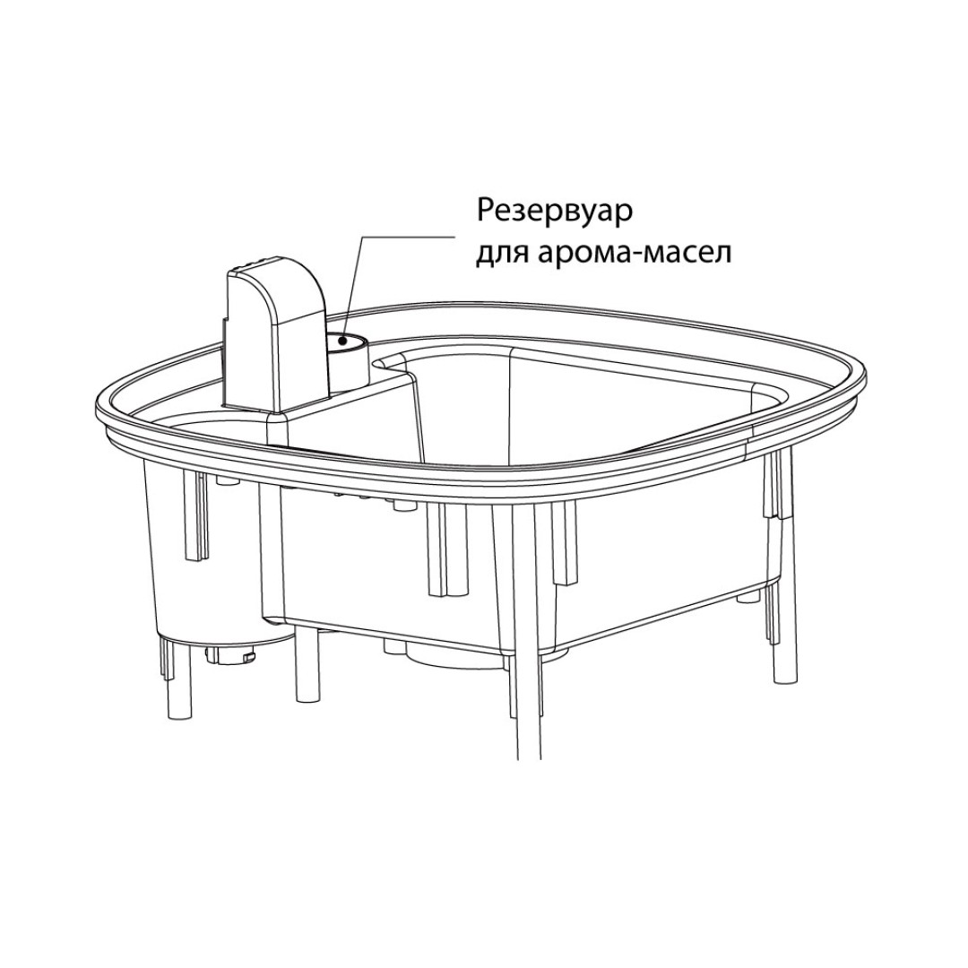 Увлажнитель воздуха Rombica Fort, черный (Р)