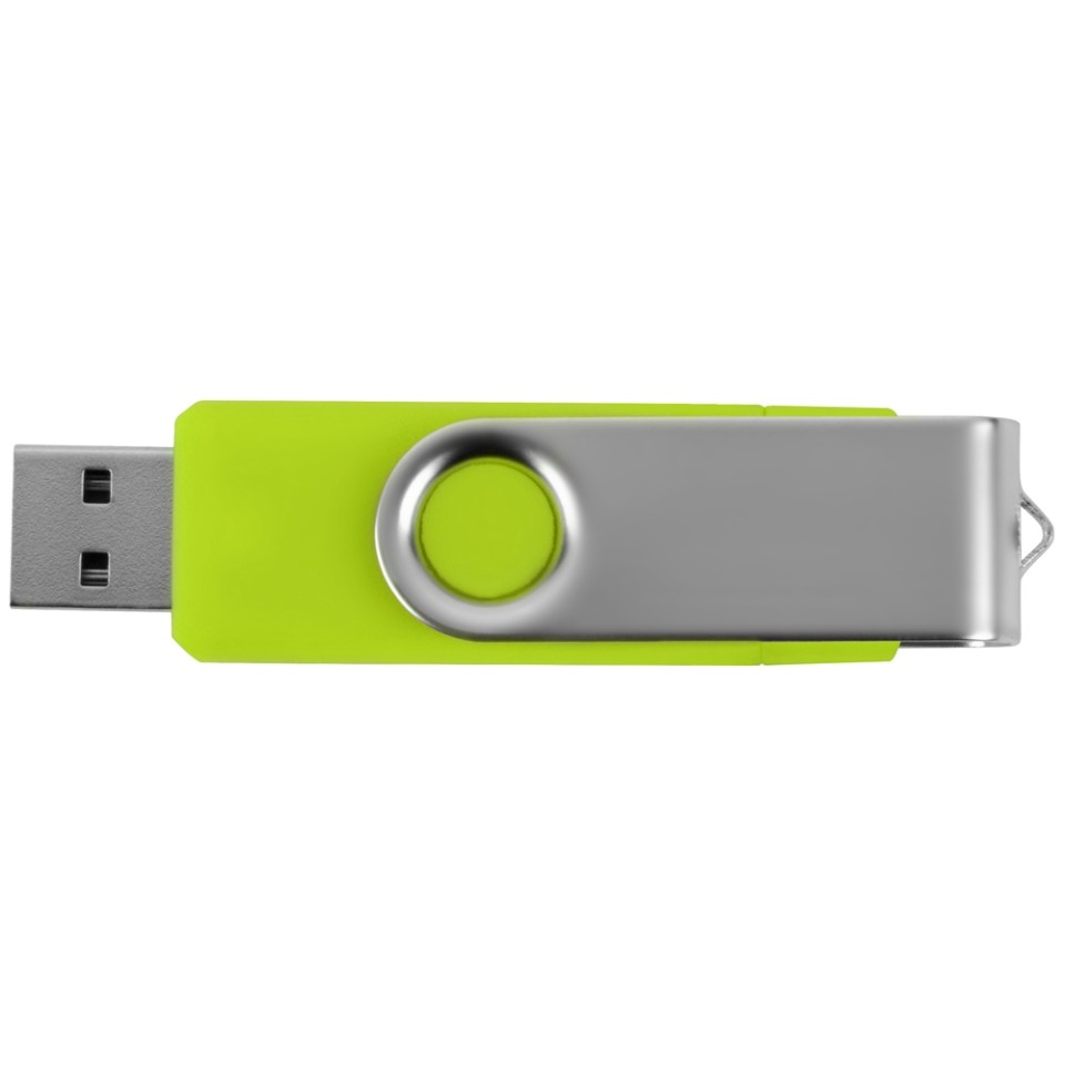 USB/micro USB-флешка 2.0 на 16 Гб «Квебек OTG», зеленое яблоко