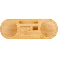 Набор для виски на бамбуковой подставке "Boulevardier"