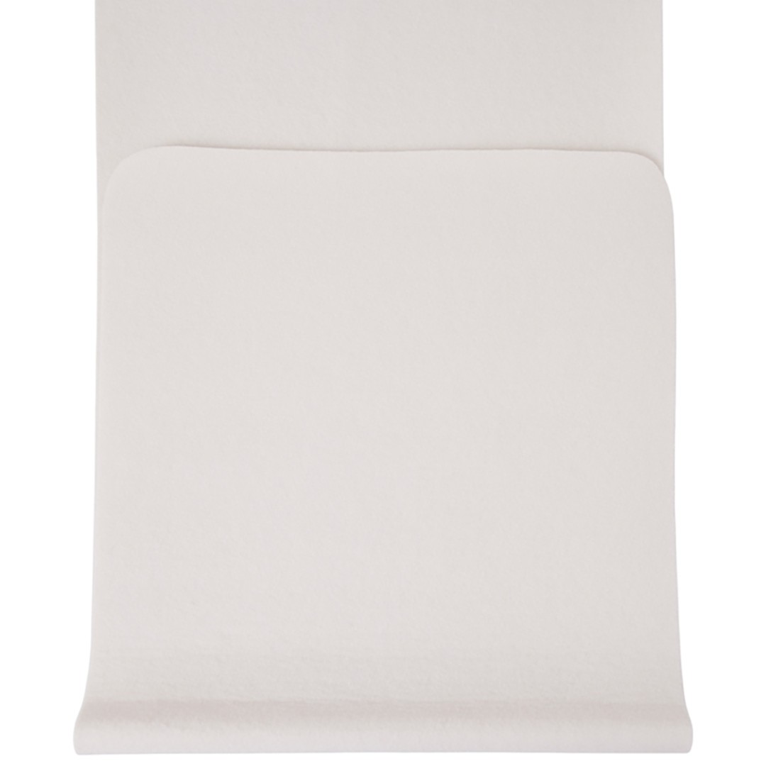 Лежак белый без вышивки  (150см на 50см)