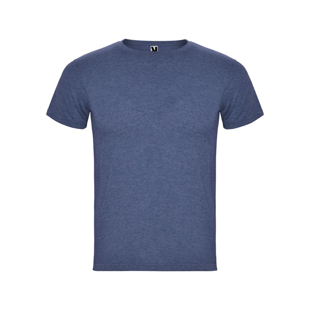 Футболка "Fox" мужская, синий меланж