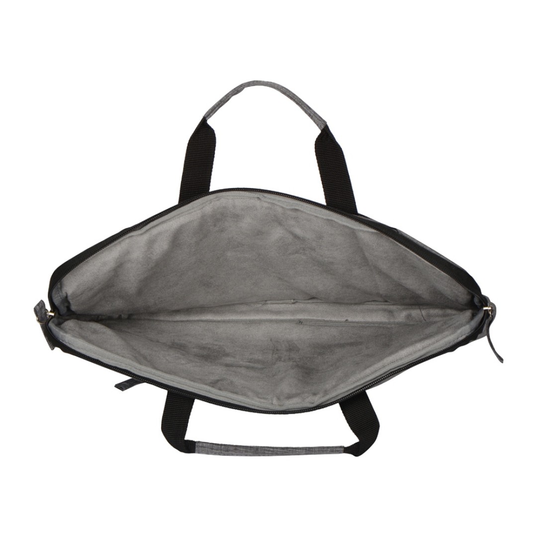 Сумка «Plush» c усиленной защитой ноутбука 15.6 '', серый