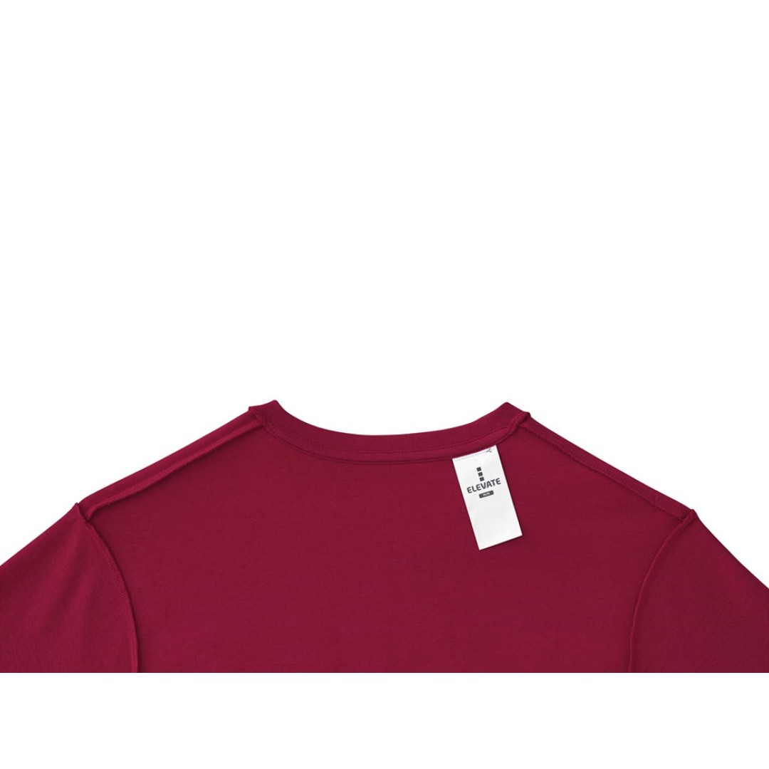 Мужская футболка Heros с коротким рукавом, бургунди