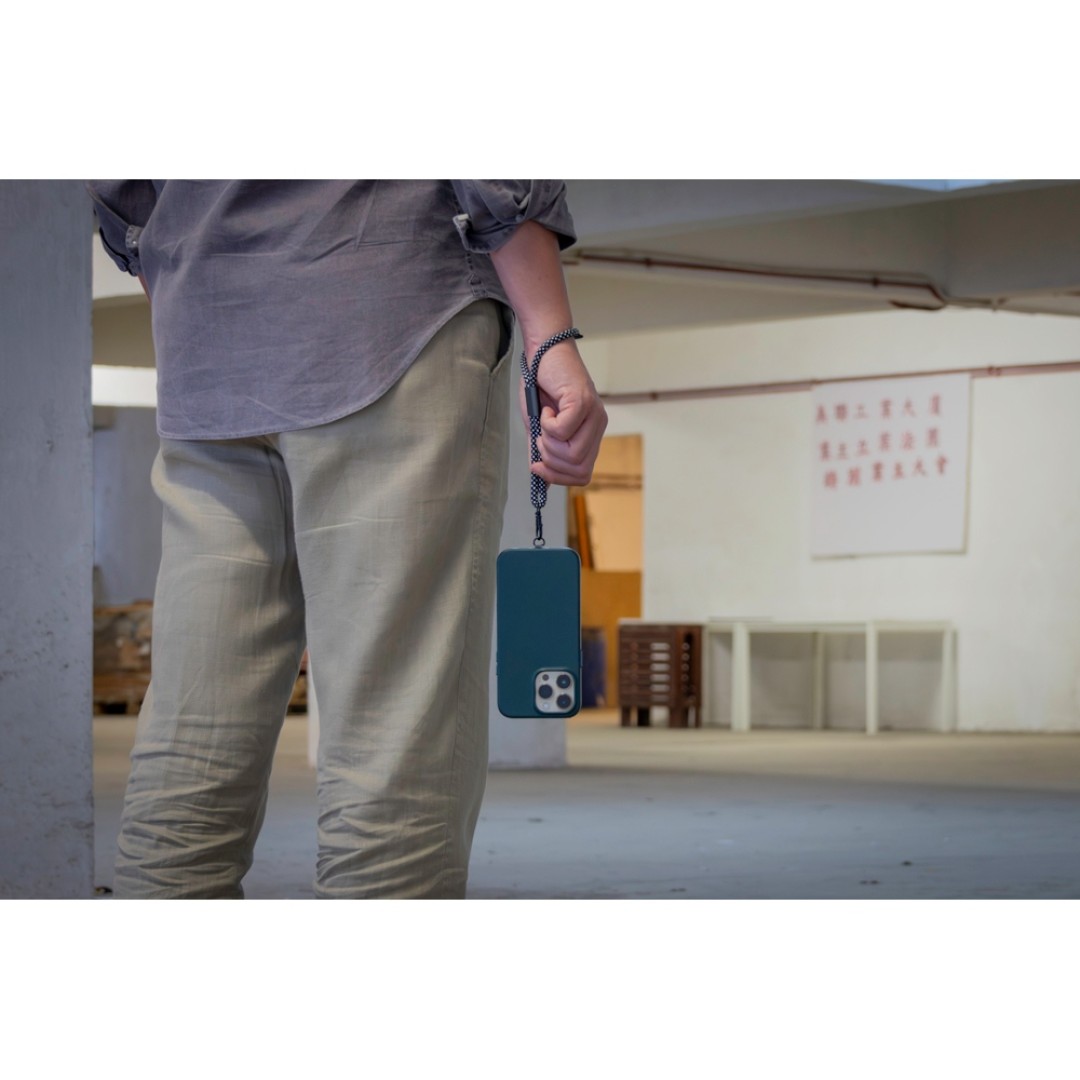 Ремешок-держатель для телефона на запястье «Lany Wristband Eco», серый