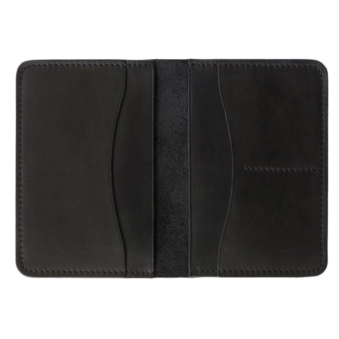 Докхолдер кожаный, черный