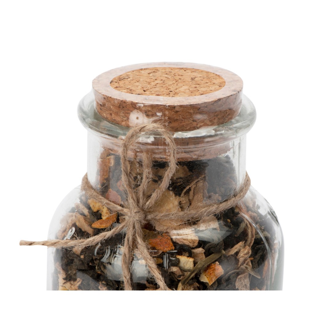 Чай зеленый, с соком имбиря и кусочками имбиря/апельсина, 150г