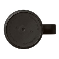 Термокружка KENCHER с двойными стенками из нержавеющей стали 304 и полипропилена, черный