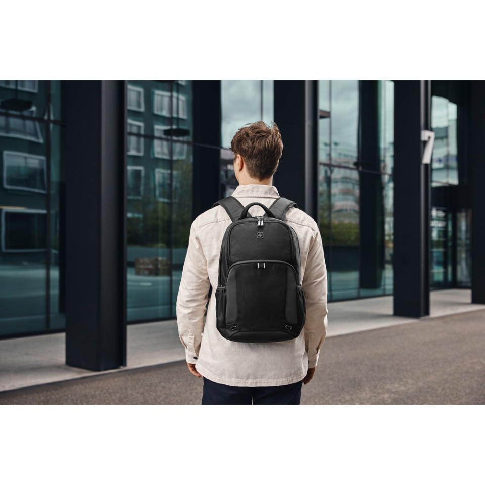 Рюкзак WENGER XE Tryal 15.6", черный, переработанный ПЭТ/Полиэстер, 31х20х44 см, 23 л.